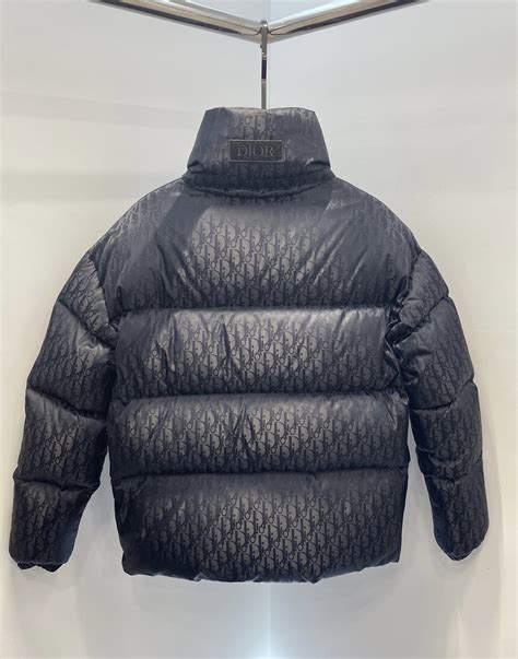 dior size 48 jacket|Dior Oblique Down Jacket Black Technical Jacquard .